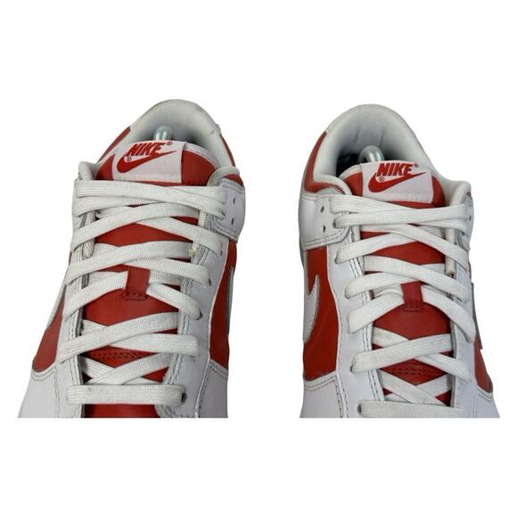 Nike Dunk Low Championship Red 2021 Size 11 Authentic Skateboarding - Picture 7 of 13